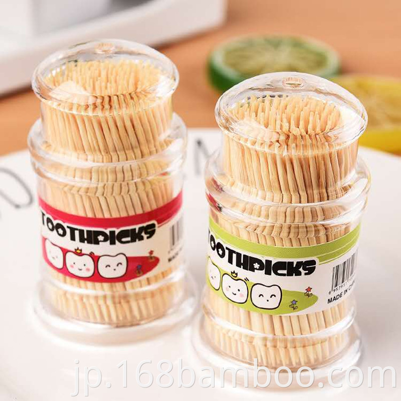 Bottle package for bamboo toothpicks